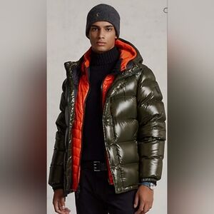 Polo Ralph Lauren Water Resistant Down Hooded Jacket